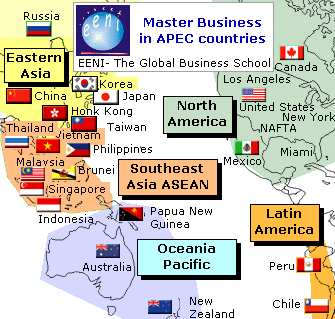 Magisterskie Biznes w Azji Pacyfiku krajów